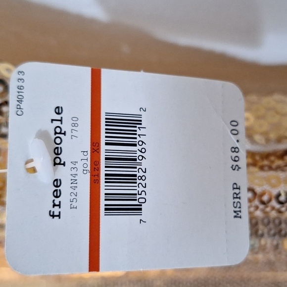 Intimately Free People Gold Sequin Holiday Dress SZ.XS-TP ✨ - Picture 12 of 16